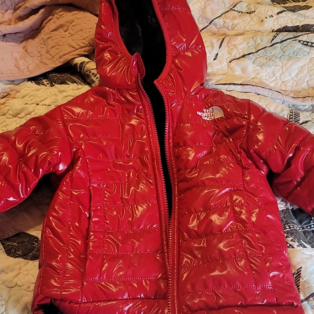NORTH FACE: ❤Toddler girl reversible North face